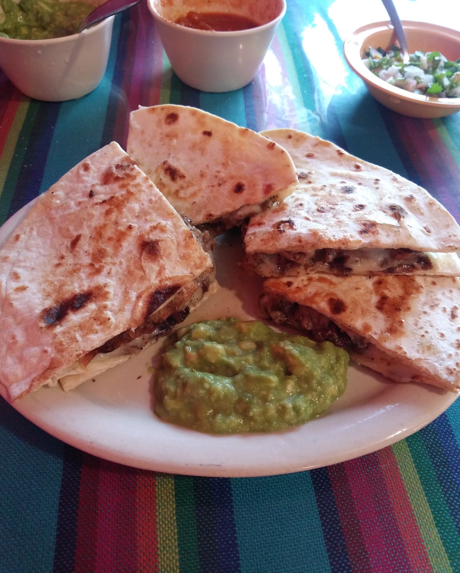Enchiladas plate at Reyna's Taco